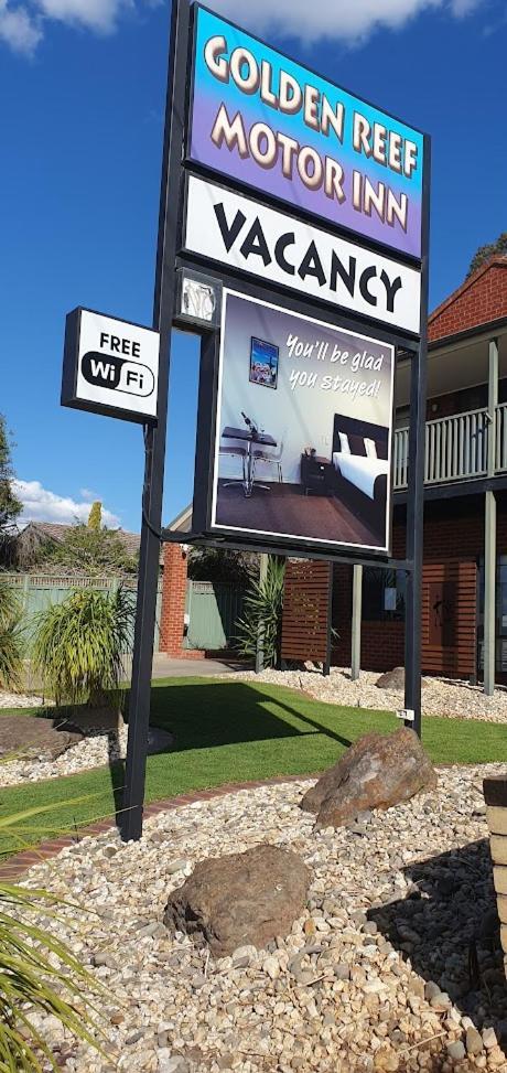 Golden Reef Motor Inn Bendigo Exterior foto